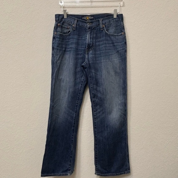 🔴 Lucky Brand 181 Relaxed Straight Jean 31x30 - Picture 2 of 16